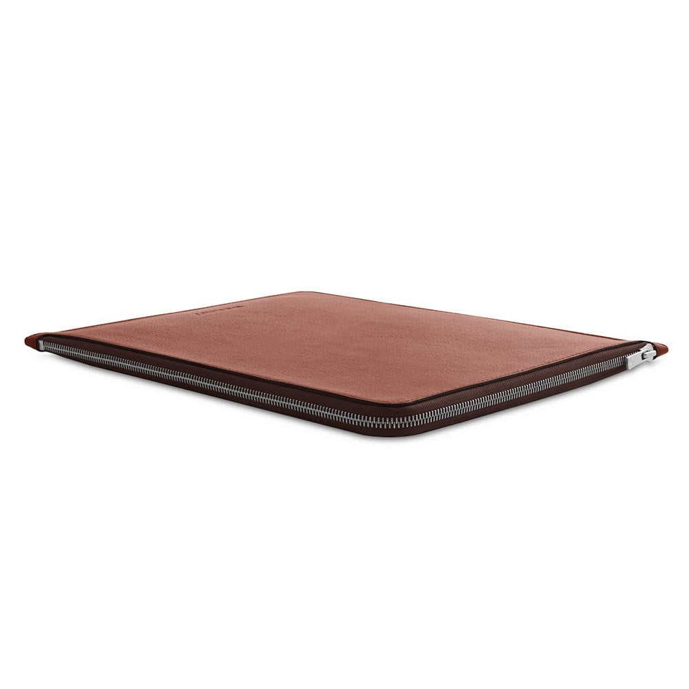 Woolnut iPad / Tablet (26.5 x 32.5 cm) Genuine Leather Folio Sleeve - Brown
