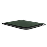 Woolnut iPad / Tablet (23 x 29 cm) Genuine Leather Folio Sleeve - Green