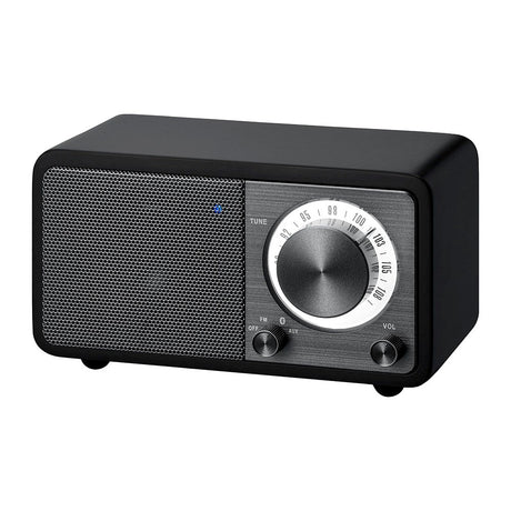 SANGEAN Genuine Mini WR7 Wireless Bluetooth Speaker w. Radio - Black