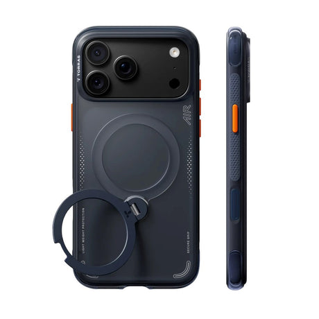 iPhone 18 Pro Max / 17 Pro Max TORRAS Ostand Q3 Air Case - MagSafe Compatible - Deep Blue
