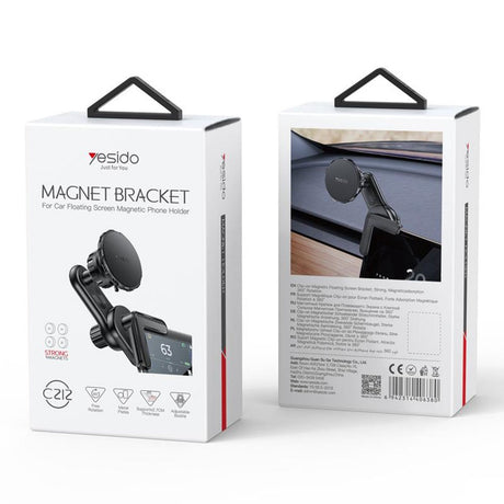 Yesido Magnetic Car Phone Holder - Black